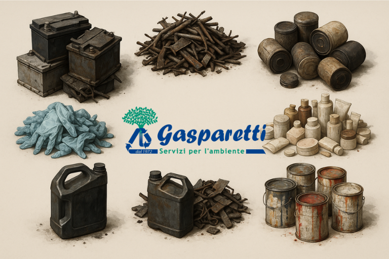Gasparetti è il referente unico per tutti i rifiuti della tua azienda
